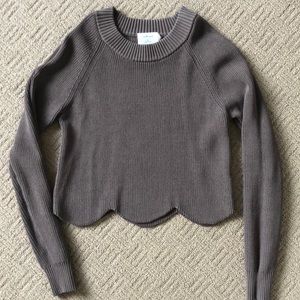Cropped sweater